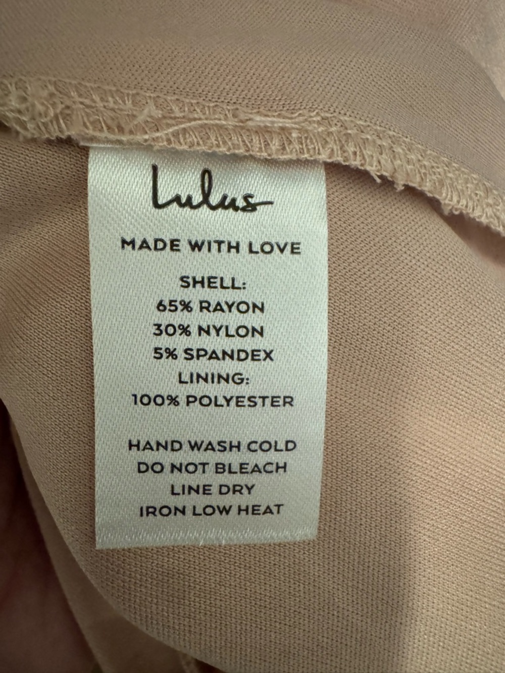 Lulus Sleeveless V-Neck Blush Bodycon Dress - Picture 10 of 11